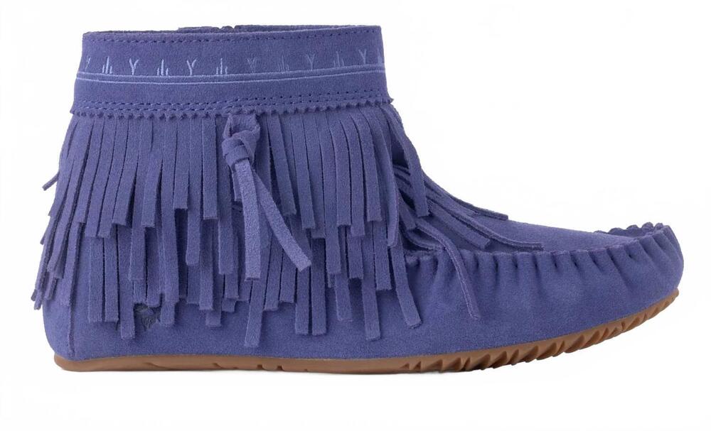 NEW MANITOBAH MUKLUKS women's dancer ankle boot in bright blue